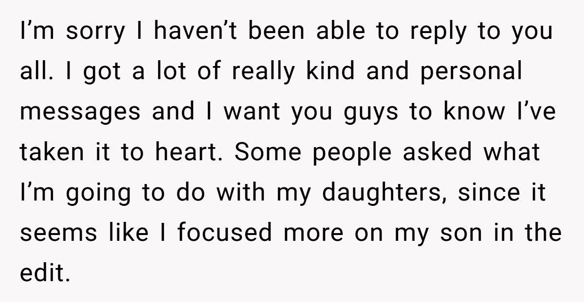 Father Called Out By Teen Daughter For Favoring Son’s “Masculine” Hobbies