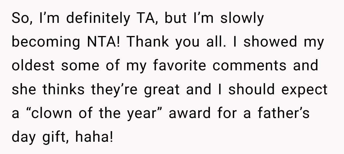 Father Called Out By Teen Daughter For Favoring Son’s “Masculine” Hobbies