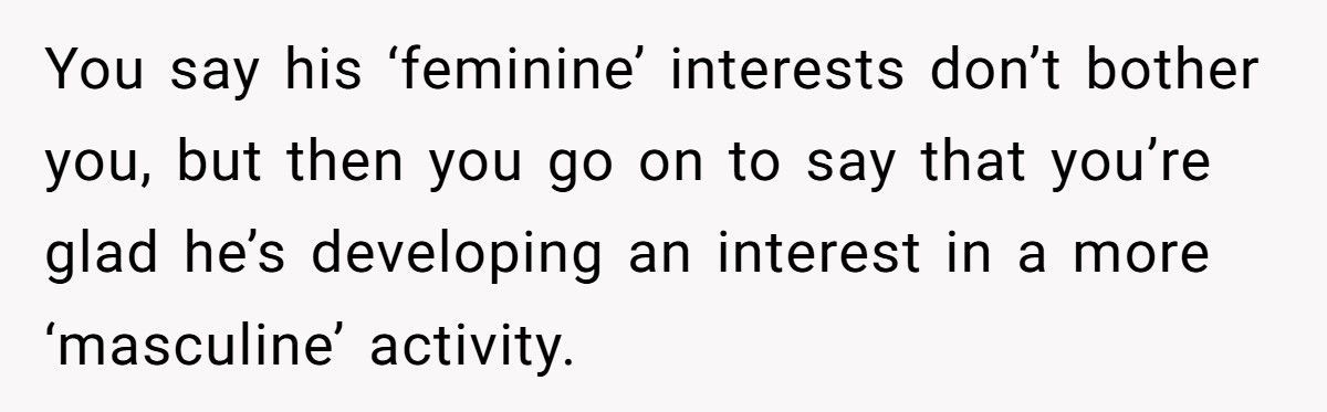 Father Called Out By Teen Daughter For Favoring Son’s “Masculine” Hobbies