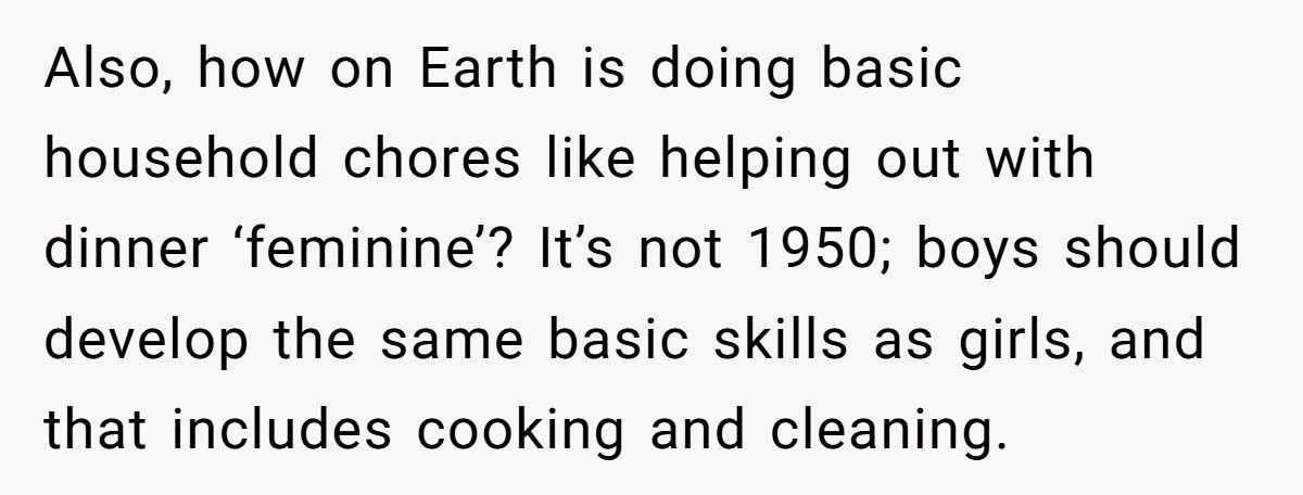 Father Called Out By Teen Daughter For Favoring Son’s “Masculine” Hobbies