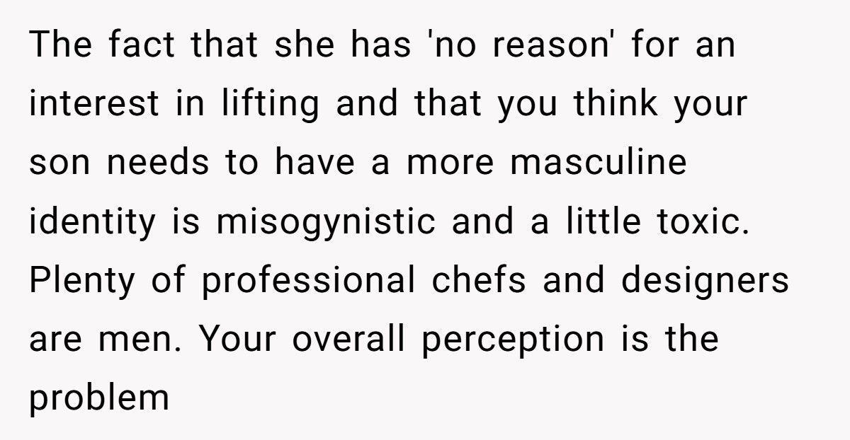 Father Called Out By Teen Daughter For Favoring Son’s “Masculine” Hobbies