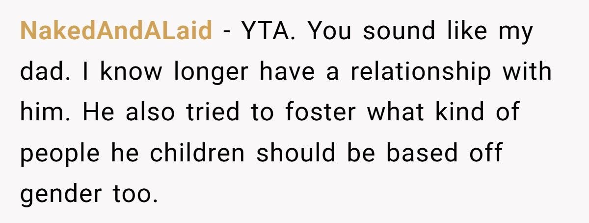 Father Called Out By Teen Daughter For Favoring Son’s “Masculine” Hobbies