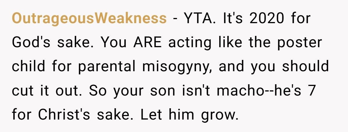 Father Called Out By Teen Daughter For Favoring Son’s “Masculine” Hobbies