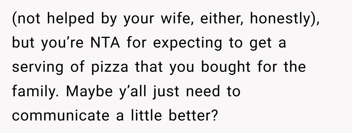 Wife Calls Husband Cruel After He Warns Son To Move Out Over Food