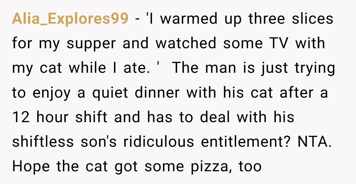Wife Calls Husband Cruel After He Warns Son To Move Out Over Food