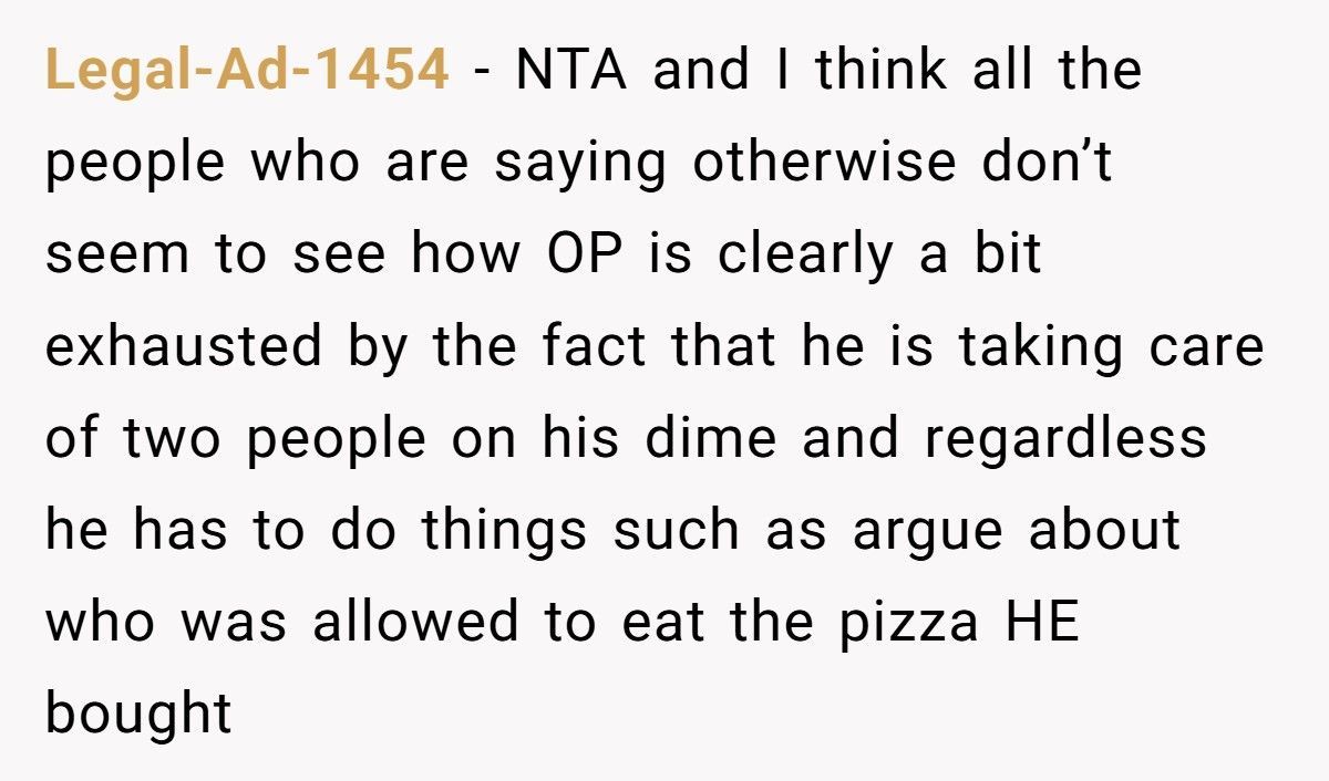 Wife Calls Husband Cruel After He Warns Son To Move Out Over Food