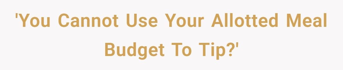 HR Bans Tipping On Expense Accounts, Employee Finds Petty But Perfect Workaround HR Bans Tipping On Expense Accounts, Employee Finds Petty But Perfect Workaround