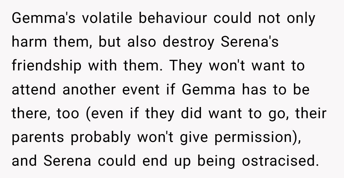 Stepmom Explodes When Sister Refuses To Include Her “Unkind” Daughter In Party