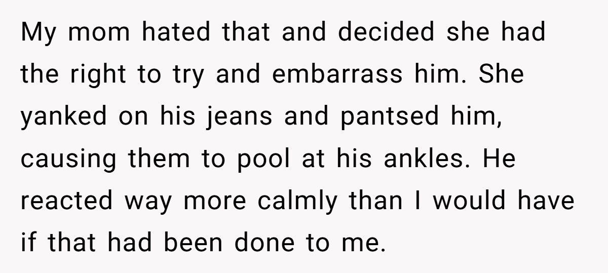 Mom Pantses Stranger On Bus, Instantly Regrets It