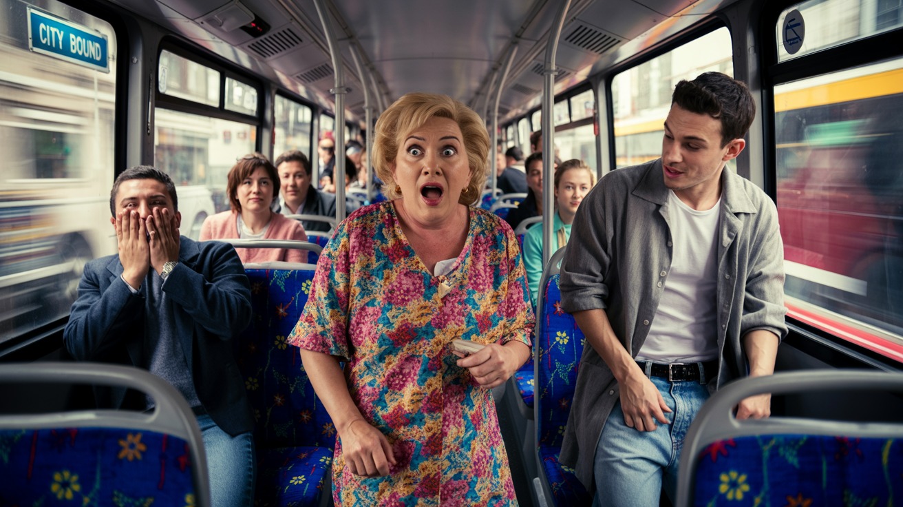 Mom Pantses Stranger On Bus, Instantly Regrets It