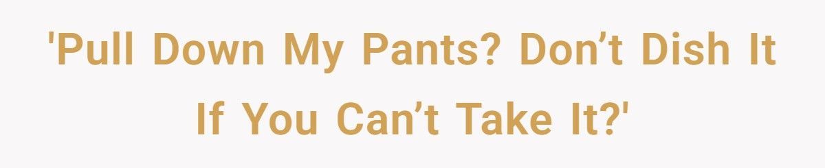 Mom Pantses Stranger On Bus, Instantly Regrets It