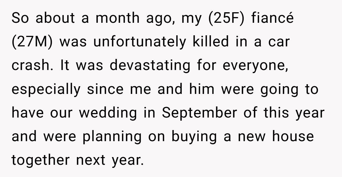 Bride-To-Be Finds Out Sister Slept With Her Fiancé While She’s Still Grieving His Death