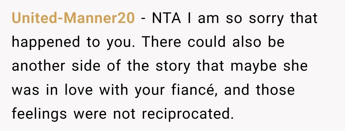 Bride-To-Be Finds Out Sister Slept With Her Fiancé While She’s Still Grieving His Death