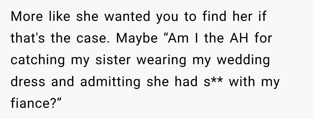 Bride-To-Be Finds Out Sister Slept With Her Fiancé While She’s Still Grieving His Death