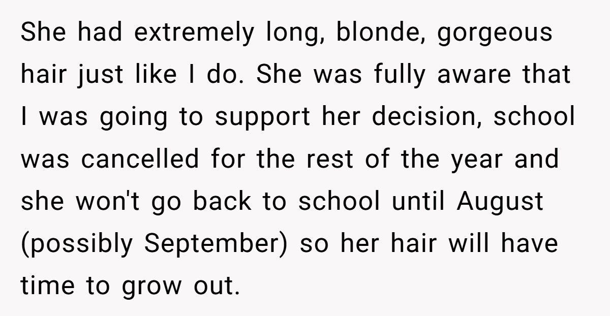 Mom Lets 8-Year-Old Shave Her Head, Family Calls It Bad Parenting