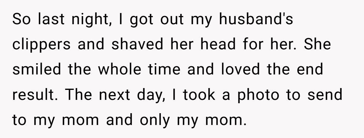 Mom Lets 8-Year-Old Shave Her Head, Family Calls It Bad Parenting