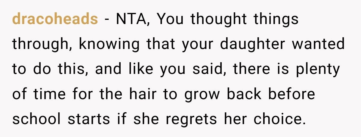 Mom Lets 8-Year-Old Shave Her Head, Family Calls It Bad Parenting