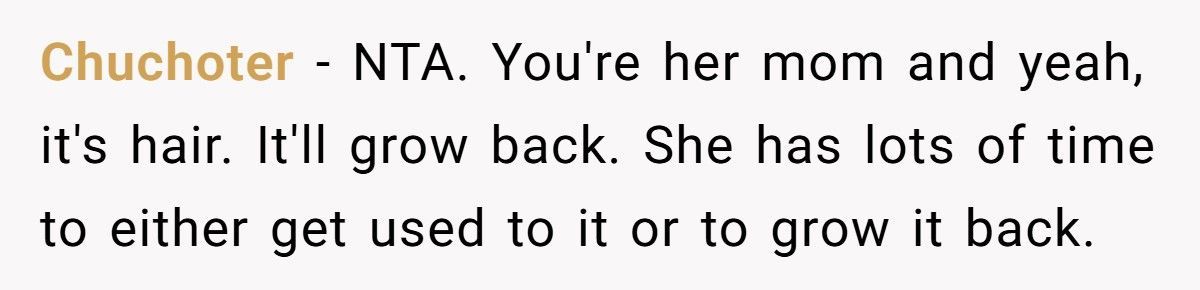 Mom Lets 8-Year-Old Shave Her Head, Family Calls It Bad Parenting