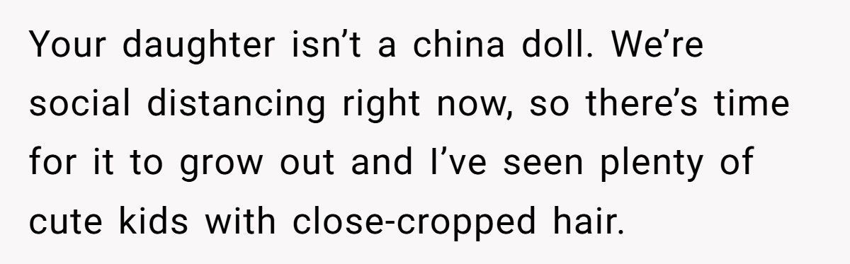 Mom Lets 8-Year-Old Shave Her Head, Family Calls It Bad Parenting