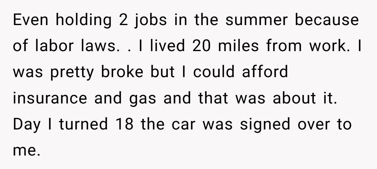Parents Said He Couldn’t Drive Anywhere Without Permission, So He Followed The Rule To The Letter