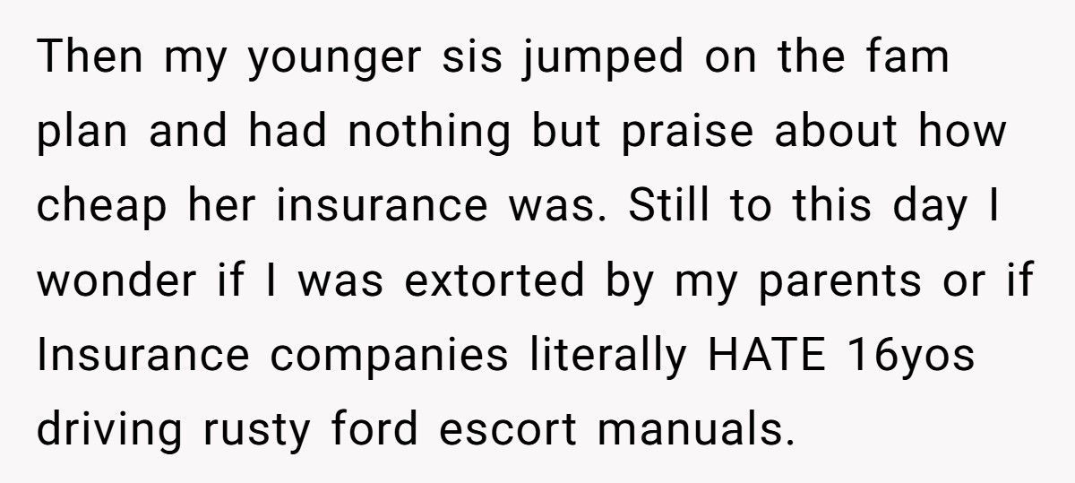 Parents Said He Couldn’t Drive Anywhere Without Permission, So He Followed The Rule To The Letter