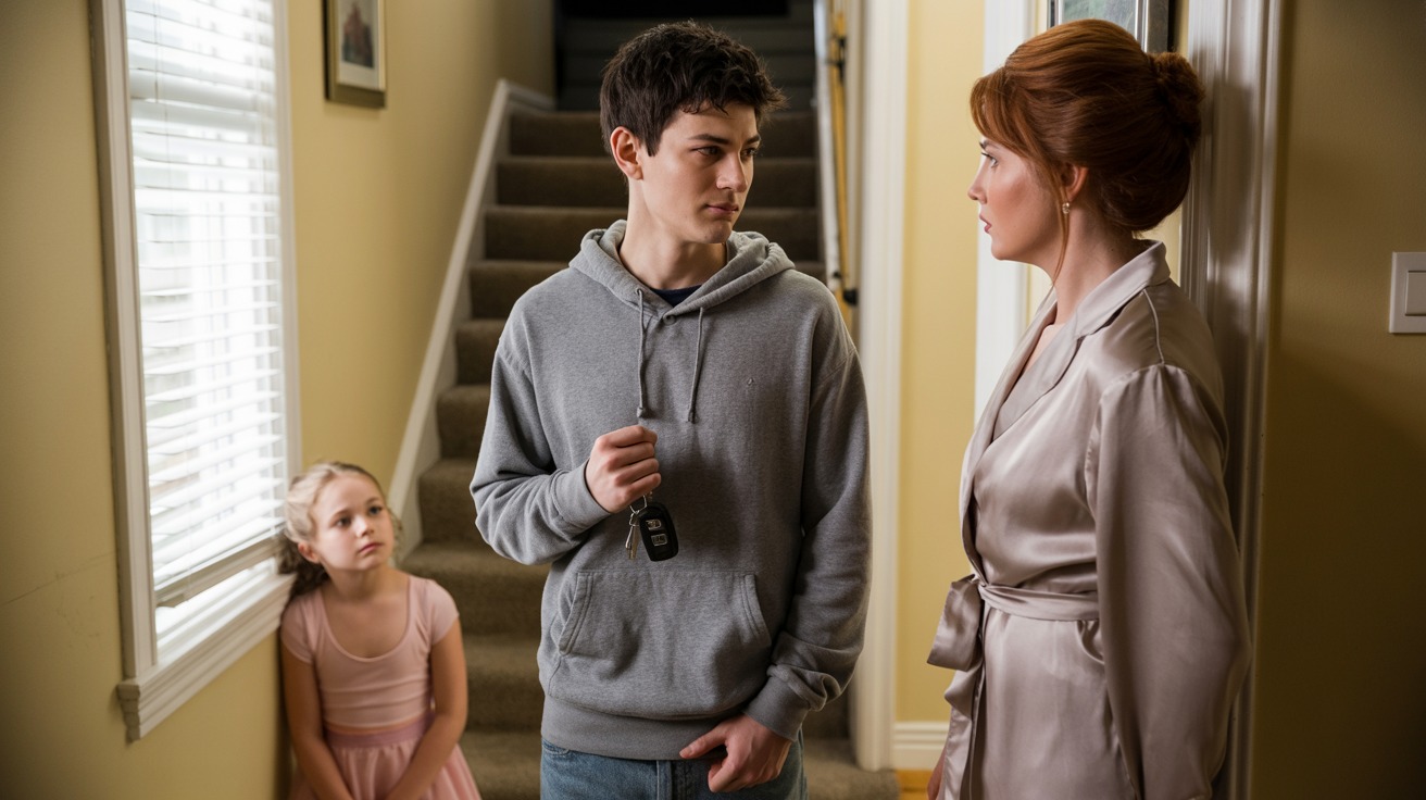 Parents Said He Couldn’t Drive Anywhere Without Permission, So He Followed The Rule To The Letter