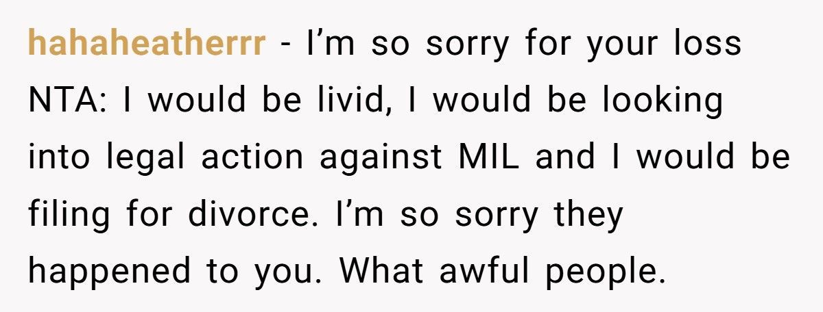 Woman Leaves Husband After Discovering He Let His Mother Steal Their Son’s Ashes