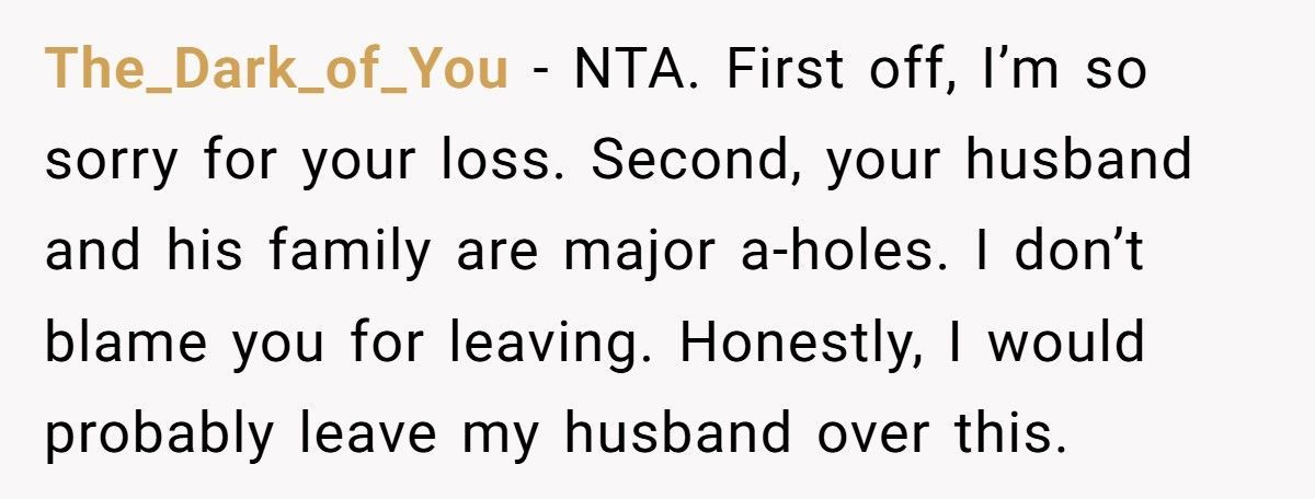 Woman Leaves Husband After Discovering He Let His Mother Steal Their Son’s Ashes