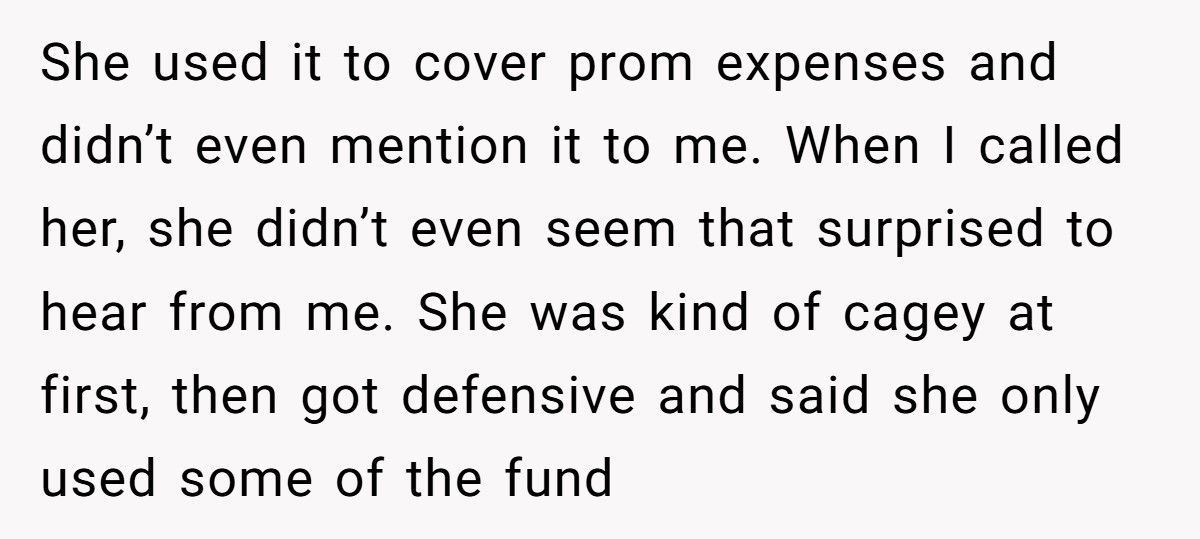 Mom Spends Daughter’s College Fund On Prom, Sister Refuses To Bail Her Out