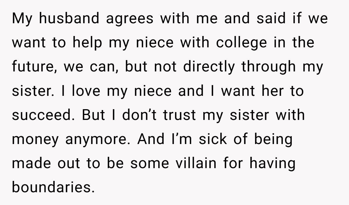 Mom Spends Daughter’s College Fund On Prom, Sister Refuses To Bail Her Out