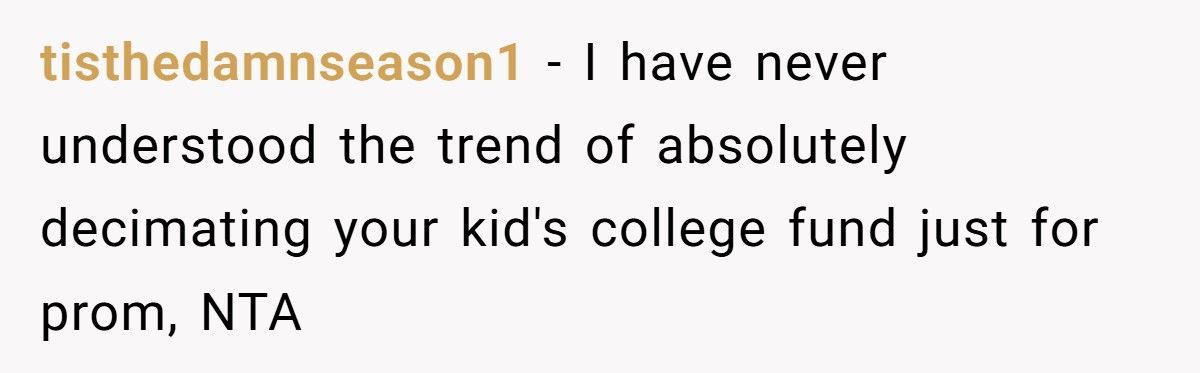 Mom Spends Daughter’s College Fund On Prom, Sister Refuses To Bail Her Out