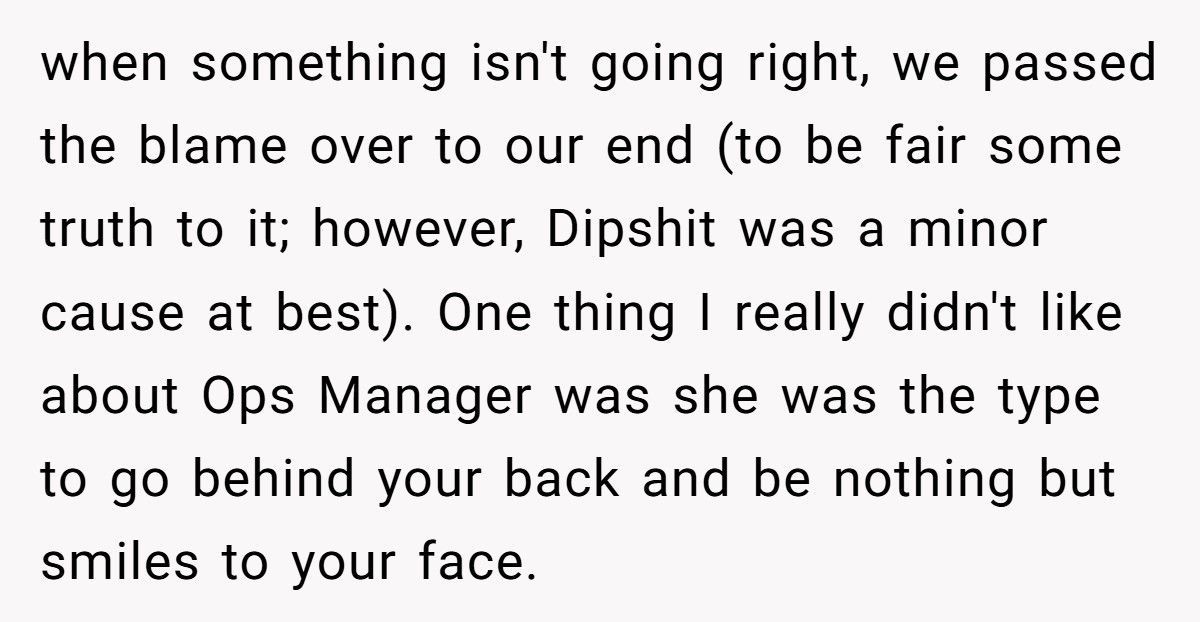 Ops Manager Demands His “Most Experienced” Worker, His Malicious Compliance Sends Her Dipshit Instead