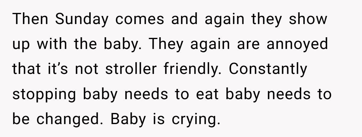 Couple Brings Baby To “Adults Only” Events, Then Blames Friends For Not Accommodating Couple Brings Baby To “Adults Only” Events, Then Blames Friends For Not Accommodating