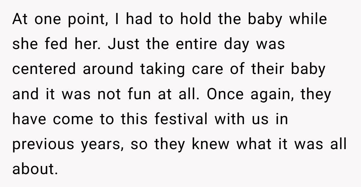 Couple Brings Baby To “Adults Only” Events, Then Blames Friends For Not Accommodating