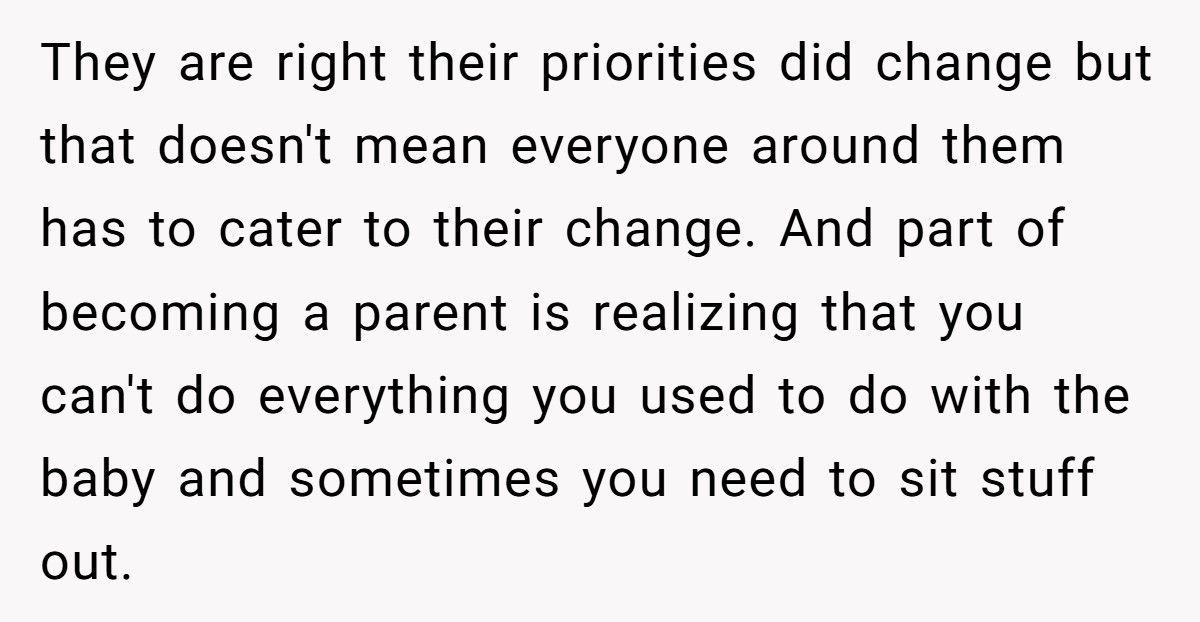 Couple Brings Baby To “Adults Only” Events, Then Blames Friends For Not Accommodating Couple Brings Baby To “Adults Only” Events, Then Blames Friends For Not Accommodating