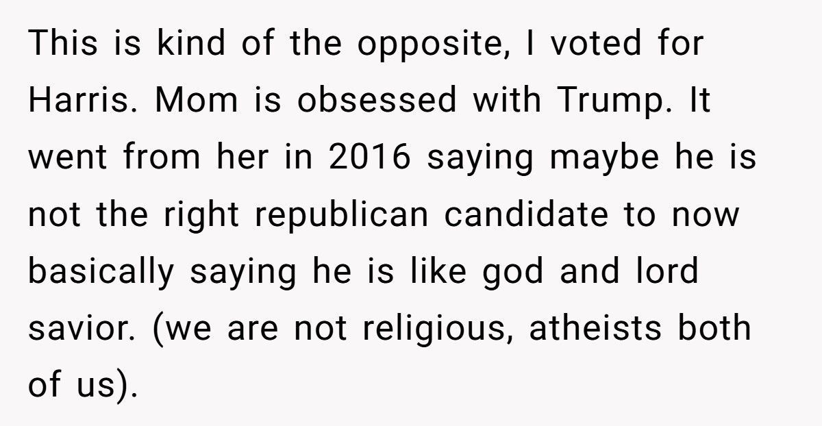 Mom Stopped Talking To Daughter Because Of Trump