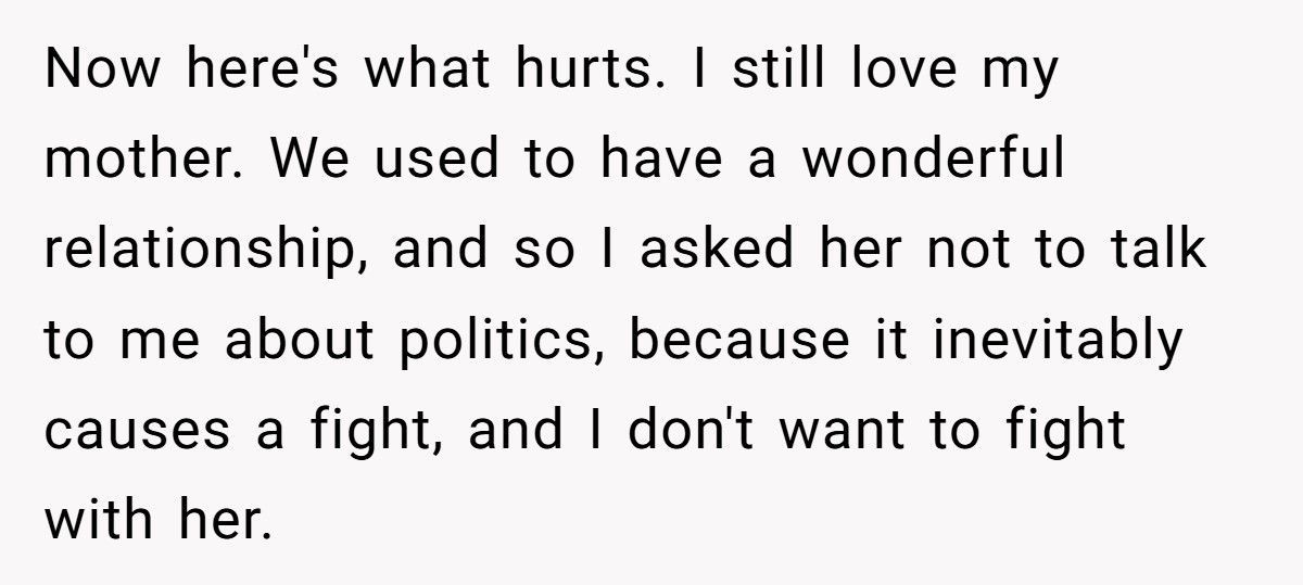 Mom Stopped Talking To Daughter Because Of Trump