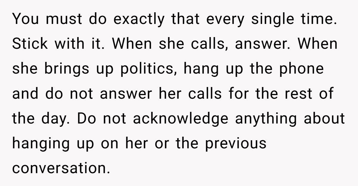 Mom Stopped Talking To Daughter Because Of Trump