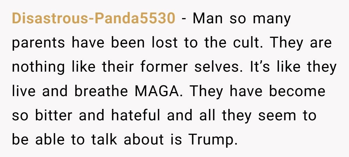 Mom Stopped Talking To Daughter Because Of Trump