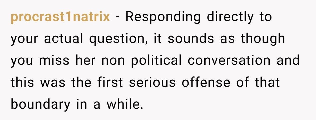 Mom Stopped Talking To Daughter Because Of Trump