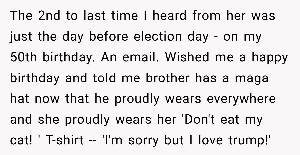 Mom Stopped Talking To Daughter Because Of Trump