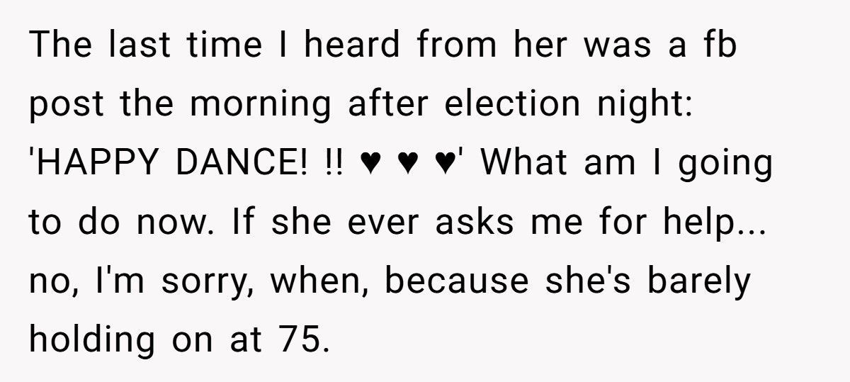 Mom Stopped Talking To Daughter Because Of Trump