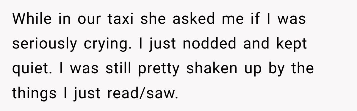 Man Considers Divorcing Wife After She Shames Him For Crying In Front Of Her