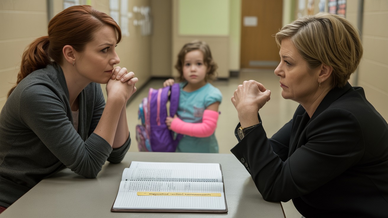 Furious Mom Snaps At Teacher And Says She Doesn't Care A Little Girl's Grandma Died