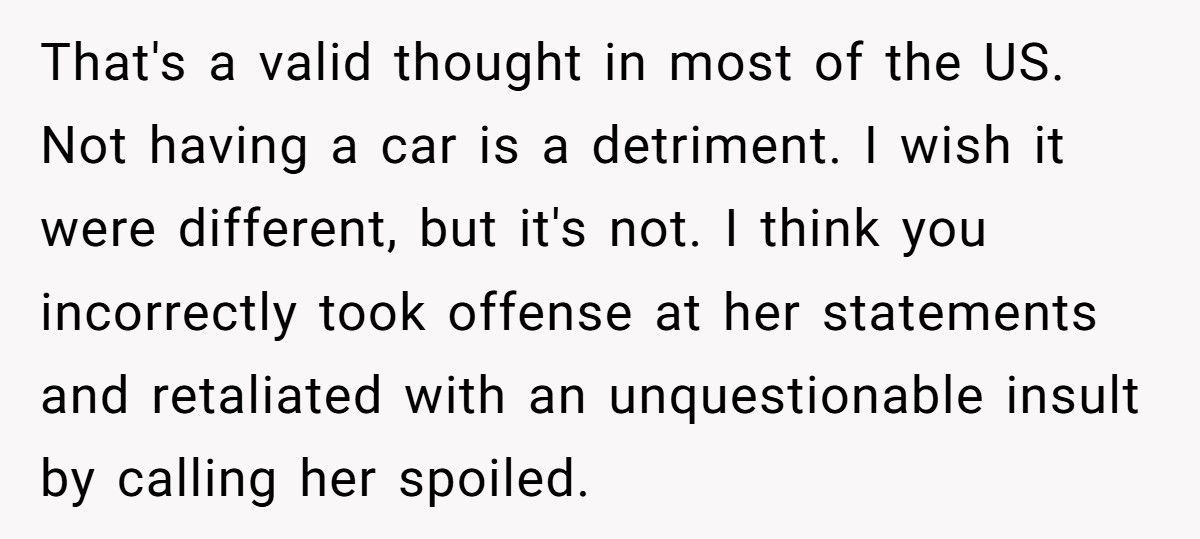 Man Calls Friend’s Girlfriend “Spoiled” After She Demands A Brand-New Car He Can’t Afford