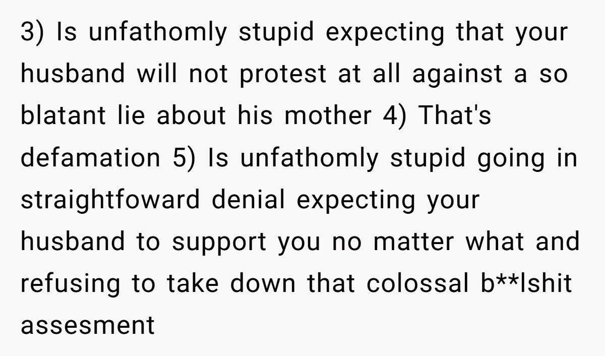 Wife Tries To Smear MIL Online, Husband Publicly Corrects Her And Sparks A Meltdown