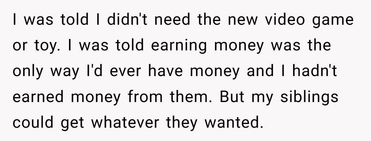 Man Refuses To Bail Out Parents Who Let Him Go Homeless But Funded His Siblings