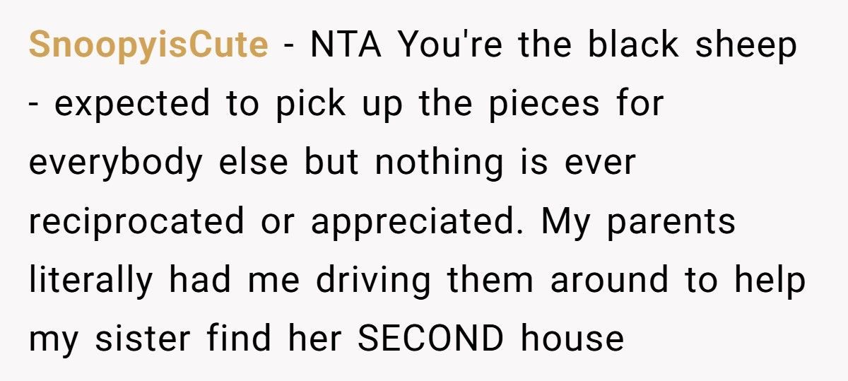 Man Refuses To Bail Out Parents Who Let Him Go Homeless But Funded His Siblings