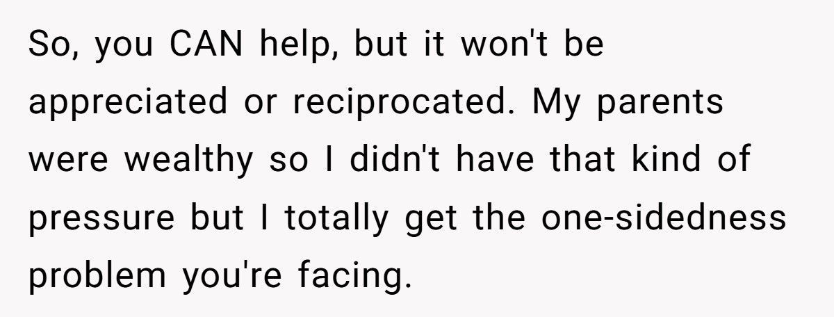 Man Refuses To Bail Out Parents Who Let Him Go Homeless But Funded His Siblings
