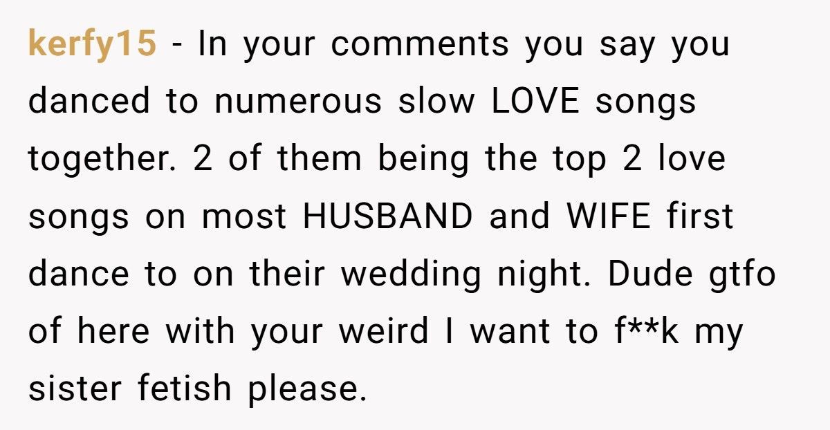 Wife Demands Husband Return $7,500 Wedding Gift After Calling His Dance With Sister Too Intimate